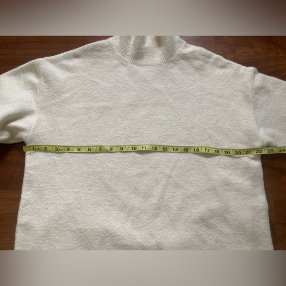 Zara Cream Turtle Necked Sweater Dress - Picture 6 of 8